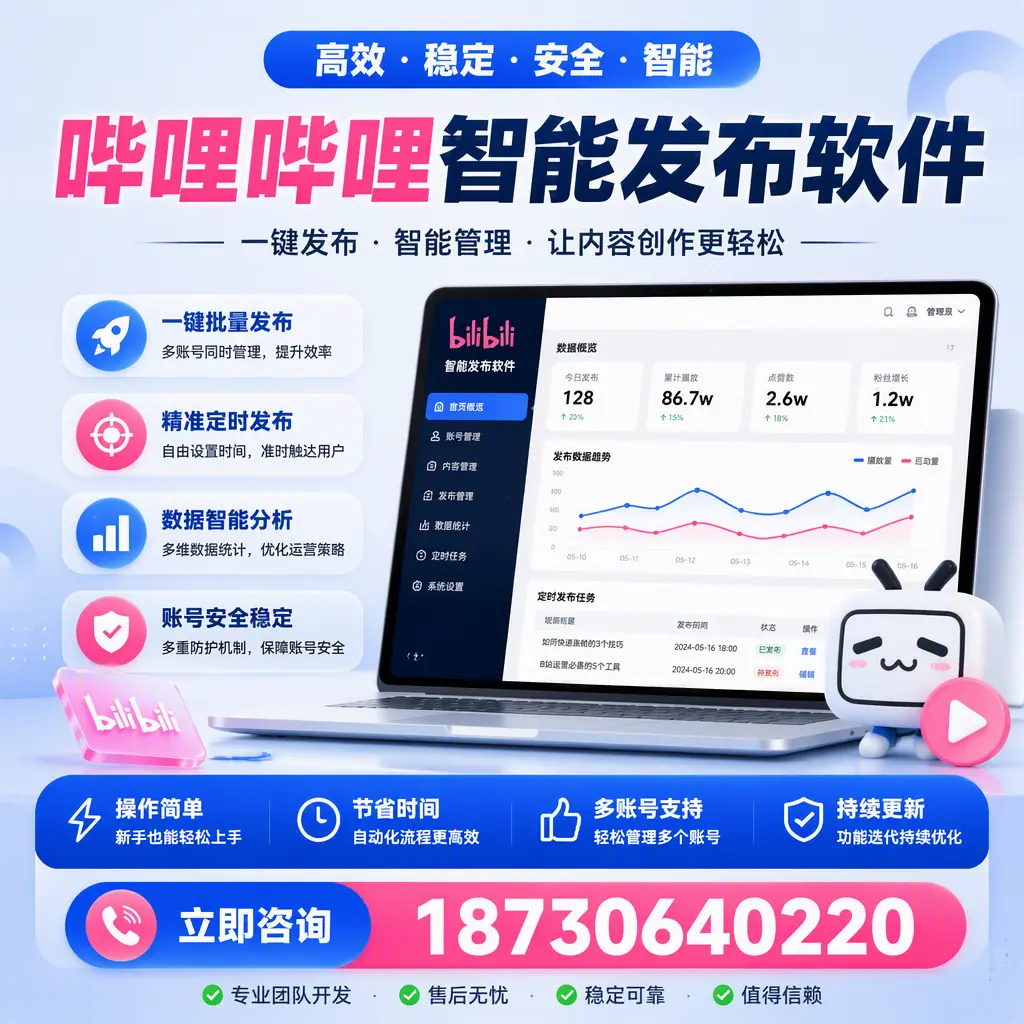如何在 巴音郭楞 制定有效的哔哩哔哩智能发布策略